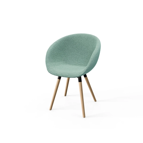 Krzesło KR-502 Ruby Kolory Tkanina Abriamo 10 Boucle Design Italia 2025-2030